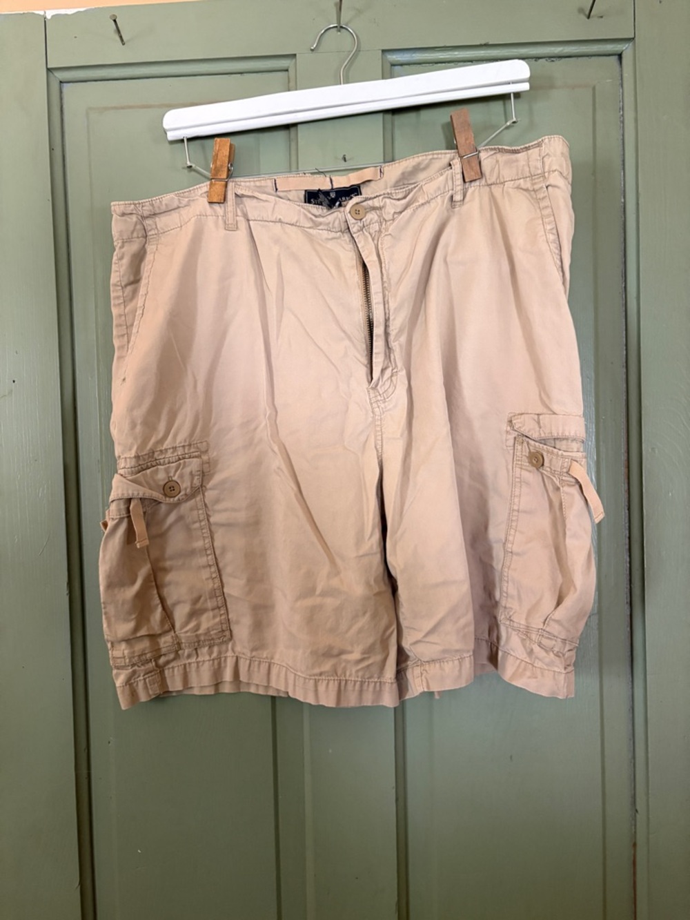 Steve & Barry's Men's Cargo Shorts in Light Khaki